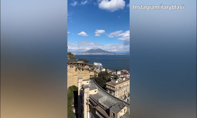 A Napoli per Pasqua c'è Ilary Blasi