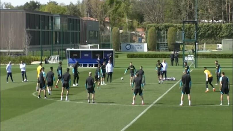 Inter, il grido di Lukaku in allenamento