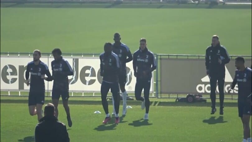 Juve-Sporting: Pogba in gruppo, out Vlahovic e De Sciglio