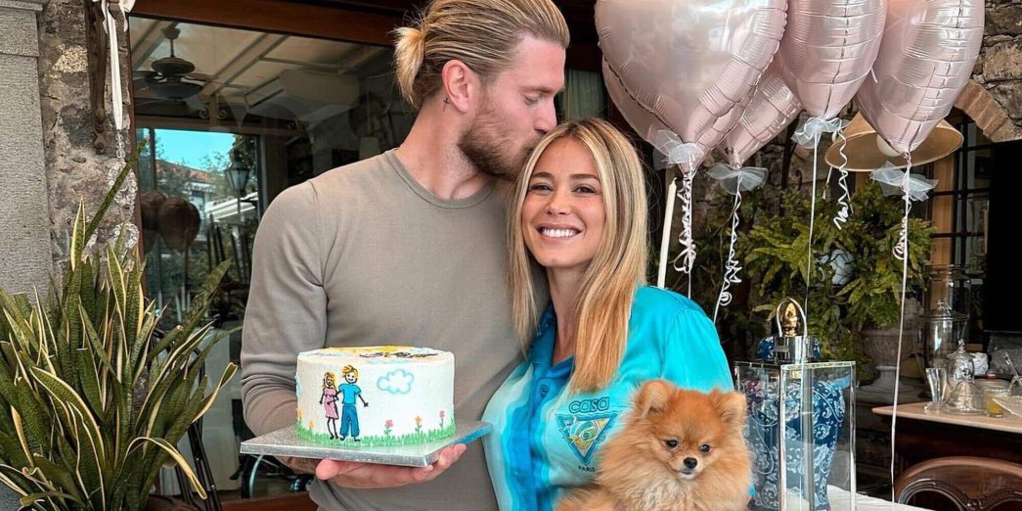 Diletta Leotta e Loris Karius, la Pasqua e il gender reveal: cosa è successo