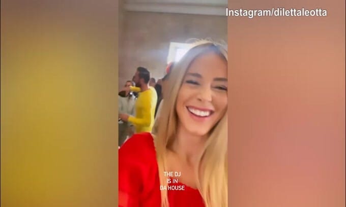 Karius dj, Diletta Leotta scatenata!
