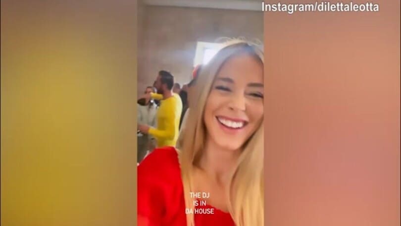 Karius dj, Diletta Leotta scatenata!