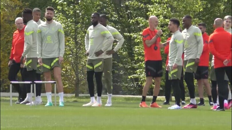 Milan, rifinitura vista Champions: anche Kalulu in gruppo