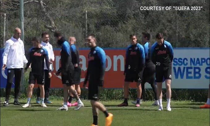 Napoli, attacco nei guai: nella rifinitura out Osimhen e Simeone