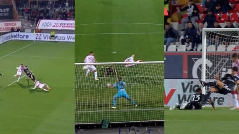 Vicenza-Juve Next Gen, Poli riporta avanti i bianconeri FOTO