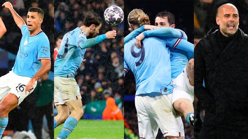 Manchester City-Bayern Monaco 3-0: Haaland show, gol e assist