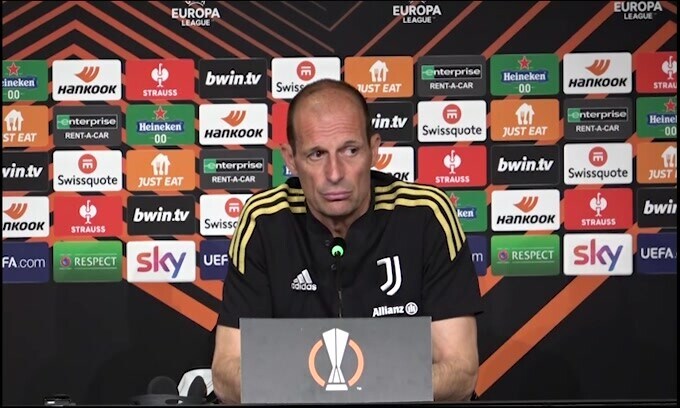 Allegri: "Contento per la vittoria dell'Inter"