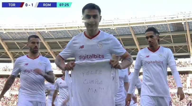 Dybala sblocca Torino-Roma: l'esultanza speciale per mamma Alicia