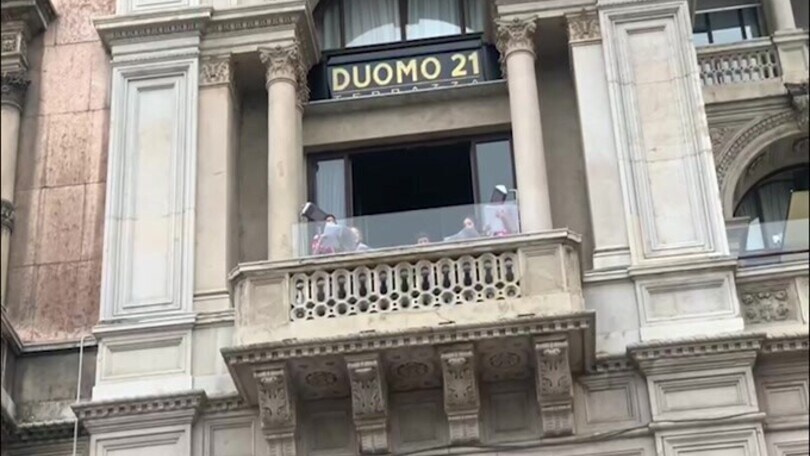 Champions League, ecco l'inno suonato in Duomo