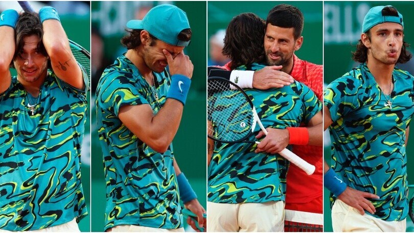 Musetti storico, lacrime dopo il successo contro Djokovic