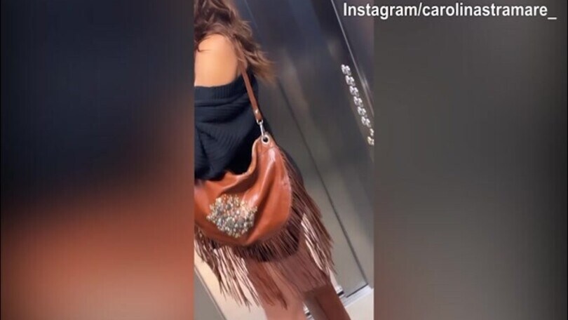 Carolina Stramare, sexy di sera...