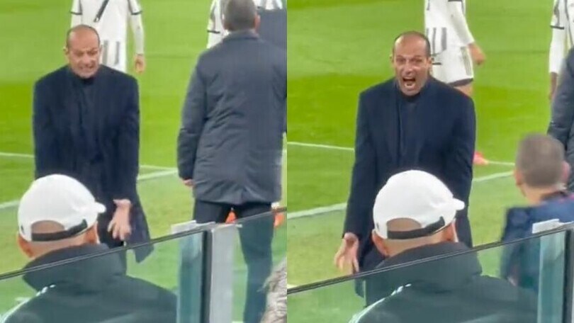 Paredes entra in ritardo: la reazione furiosa di Allegri
