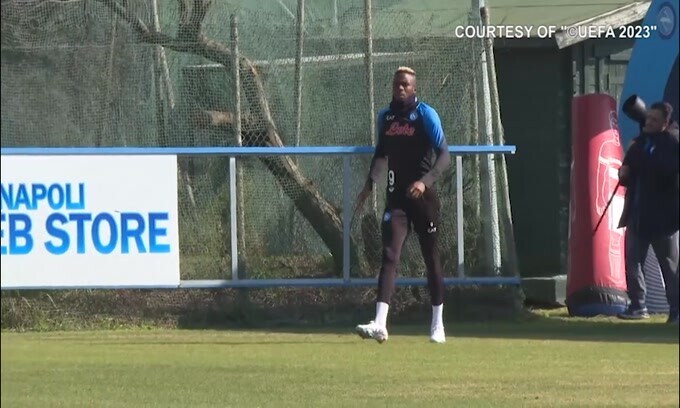 Il Napoli recupera Osimhen
