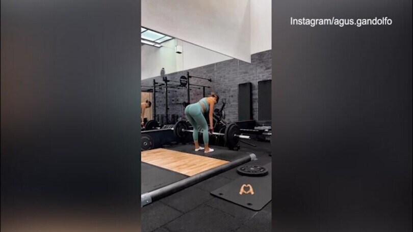 Lady Lautaro 'risponde' a Lady Rugani: ecco il derby tra wags si gioca in palestra!