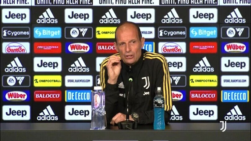 Allegri: "Atalanta a 4 punti, ma la Lazio ci ha superato sul campo"