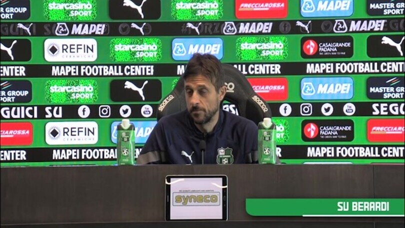Dionisi: "Berardi non ci sarà"