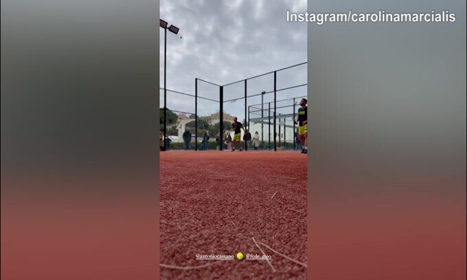 Padel, super esultanza per Cassano