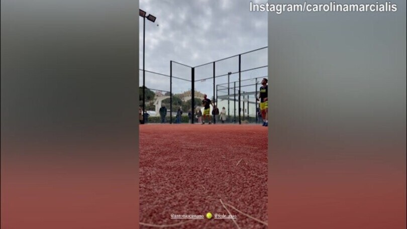 Padel, super esultanza per Cassano