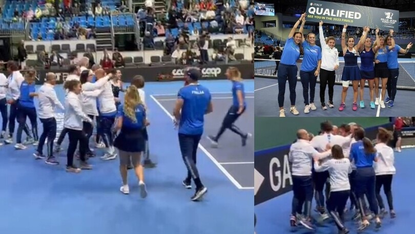 BJK Cup: Italia, che festa! Slovacchia ko e Azzurre alle Finals