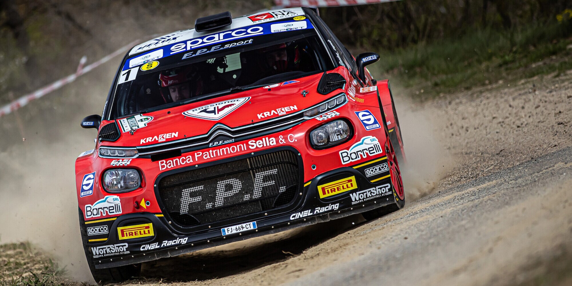 Il Rally Regione Piemonte a Crugnola-Ometto (Citroen C3 Rally2)