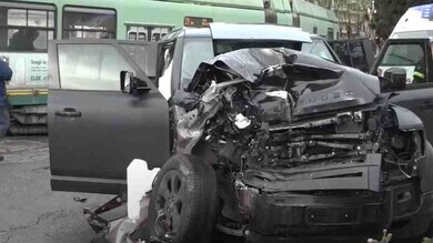 Lazio, paura Immobile: incidente in auto, frattura e trauma distorsivo