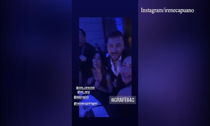 Nargi e Caracciolo, serata super a Milano