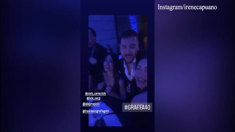 Nargi e Caracciolo, serata super a Milano