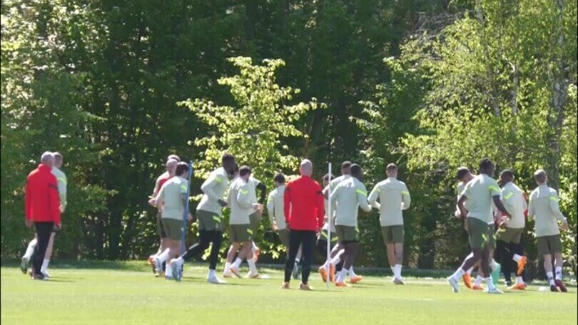 Milan, i rossoneri si allenano in vista del Napoli
