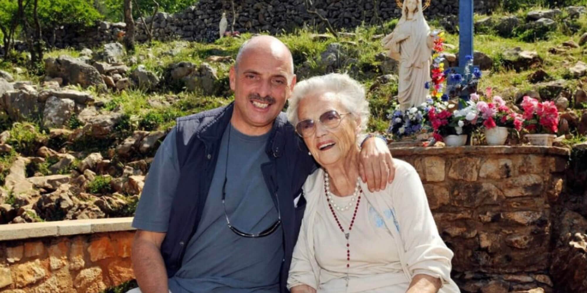 Paolo Brosio, morta a 102 anni la madre Anna