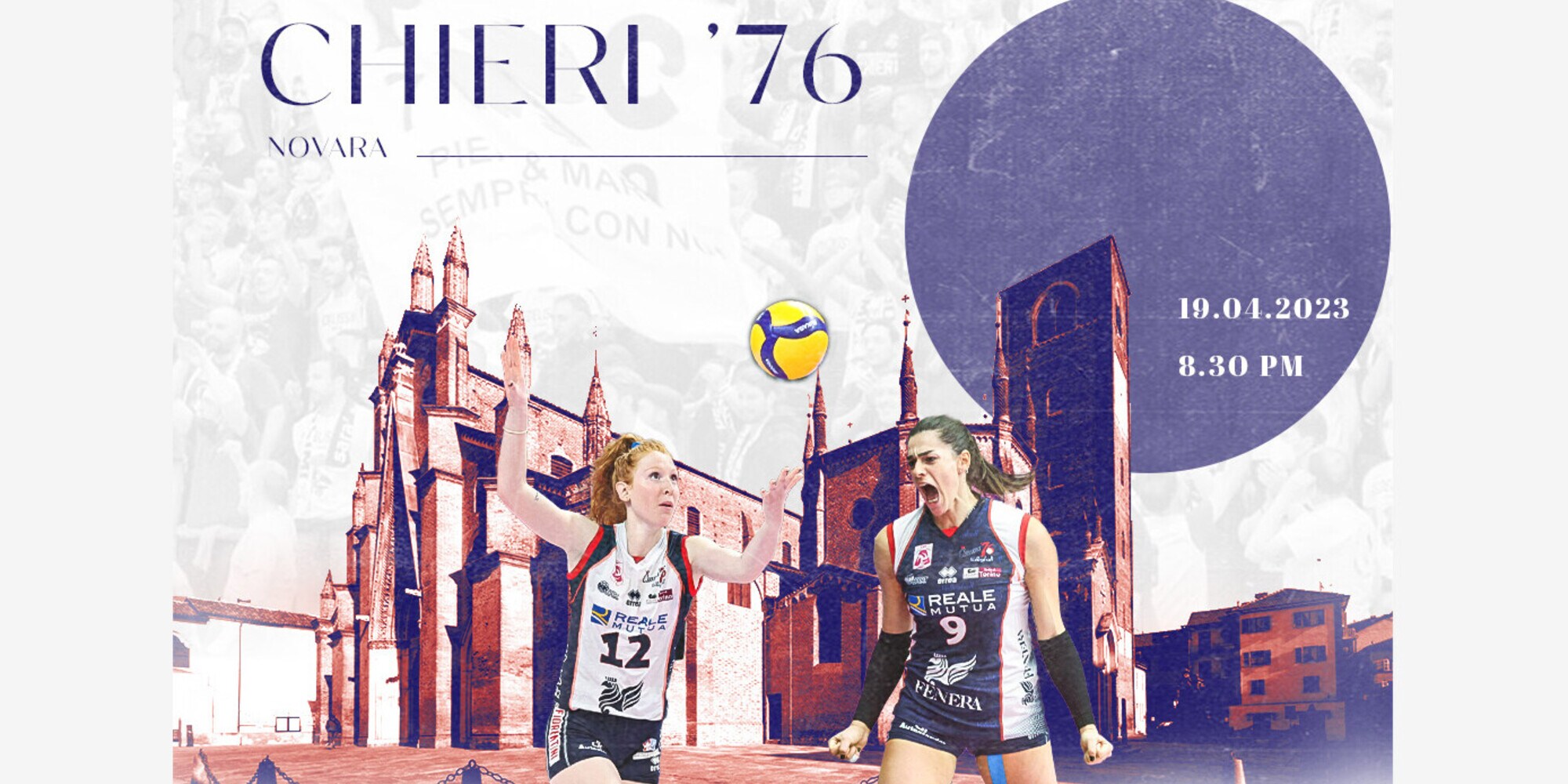 Si apre la serie dei play-off fra Reale Mutua Fenera Chieri ’76 e Igor Gorgonzola Novara