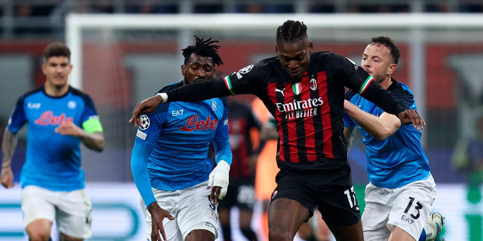 Napoli-Milan, l'Italia già celebra una semifinalista Champions dopo 5 anni