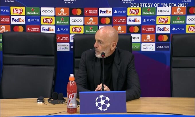 Pioli: "Godiamoci questa serata, in semifinale grande...derby"