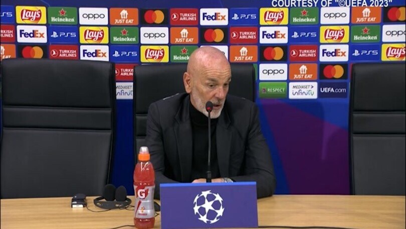 Pioli sull'arbitro: "Di cosa stiamo parlando?"