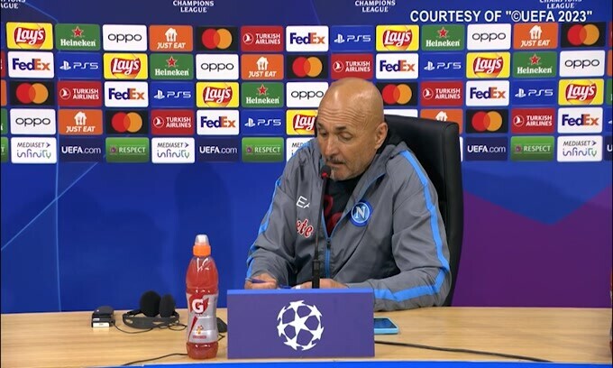 Spalletti: "Arbitro? Al 37' c'è un rigore netto"