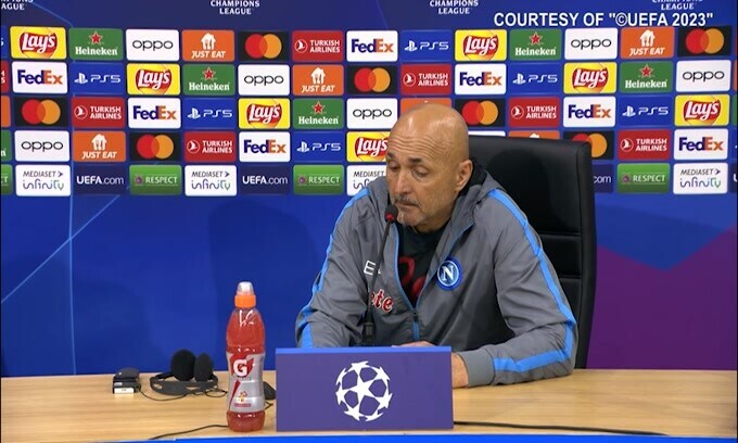 Spalletti: “Stasera un pubblico commovente"