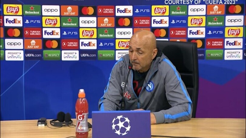 Spalletti: “Stasera un pubblico commovente"