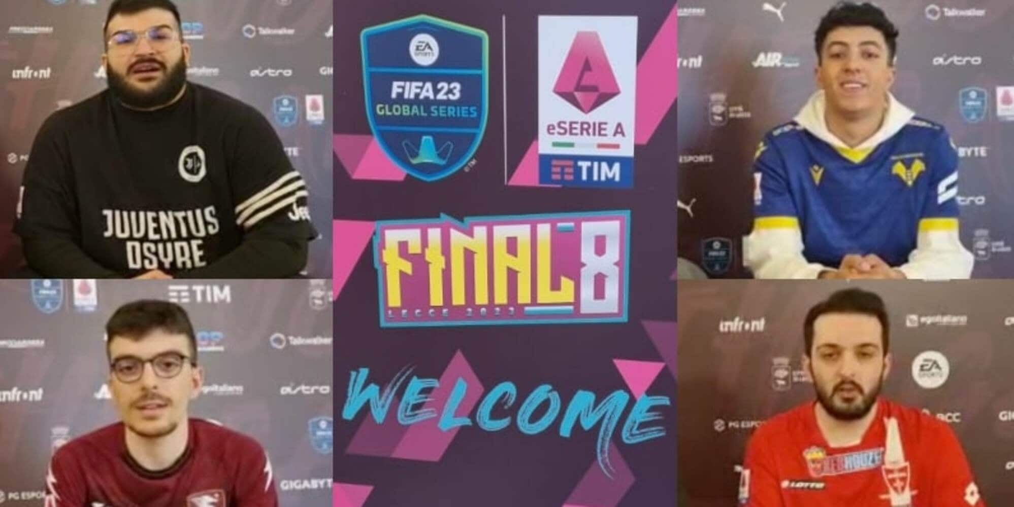Juve, Verona, Salernitana e Monza: si decide lo Scudetto 2023 della eSerie A TIM