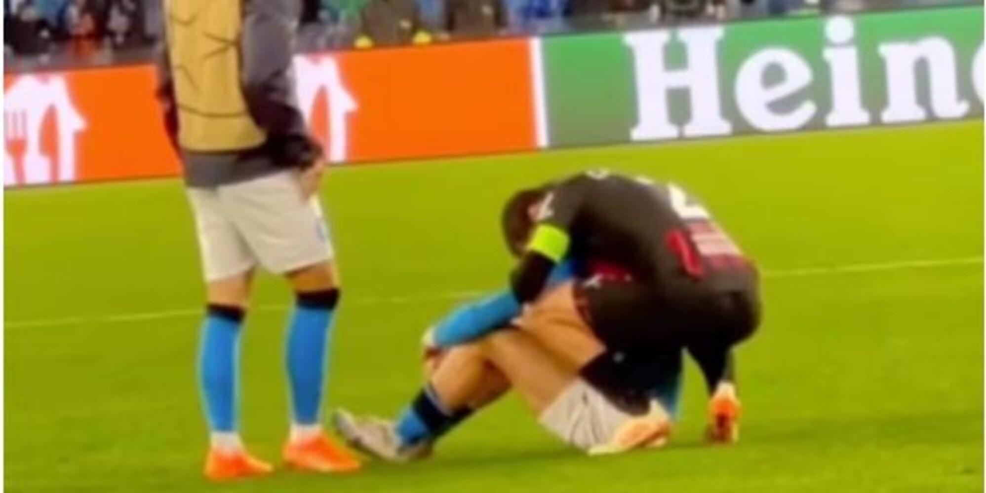 Calabria-Kvaratskhelia: il gesto non visto alla fine di Napoli-Milan