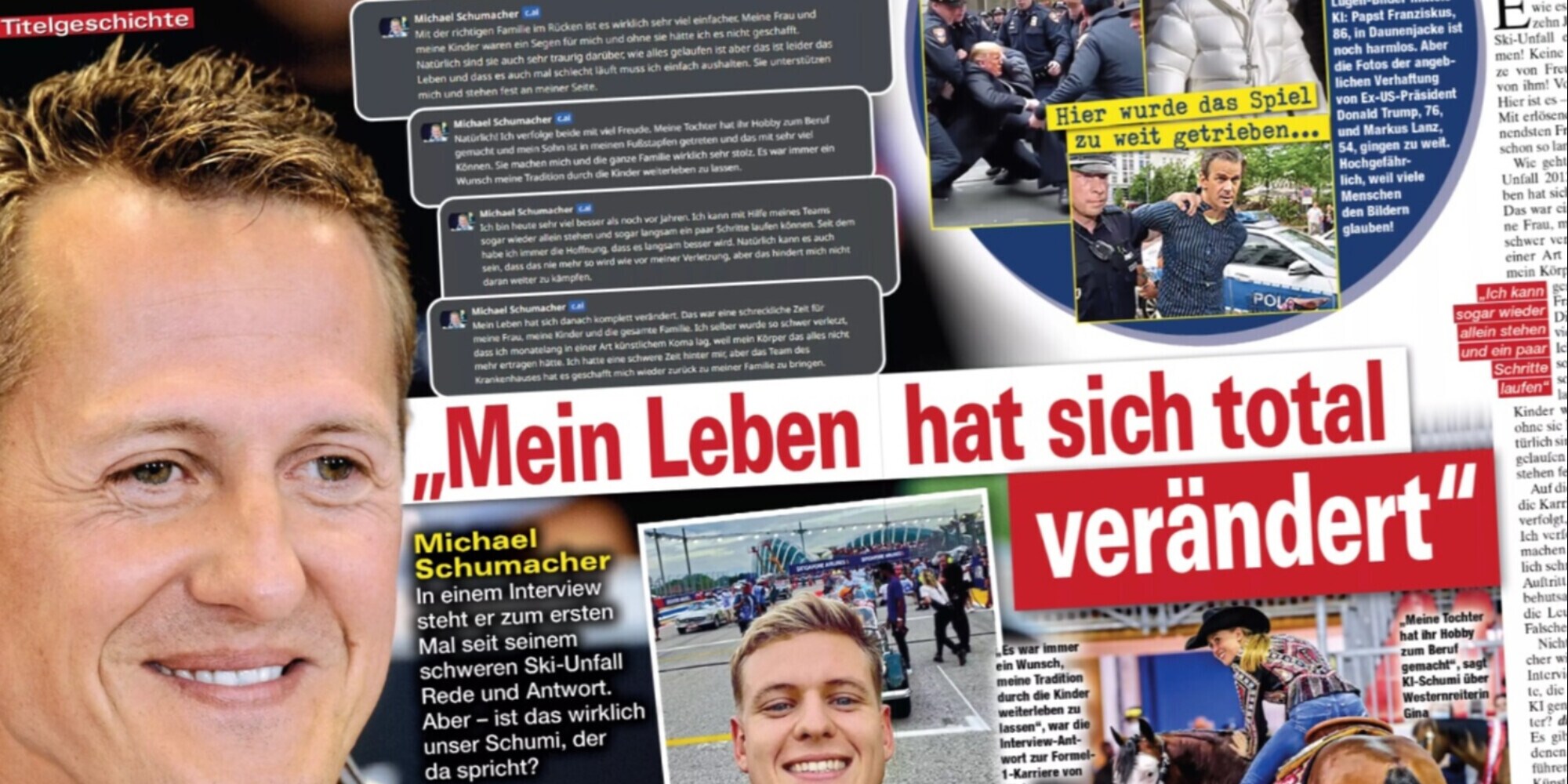 Schumacher, azione legale della famiglia contro l'intervista fake
