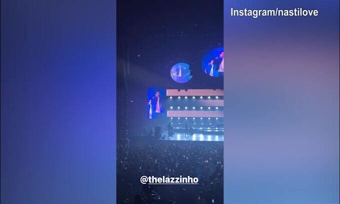 Zaccagni e Nasti insieme al concerto di Lazza
