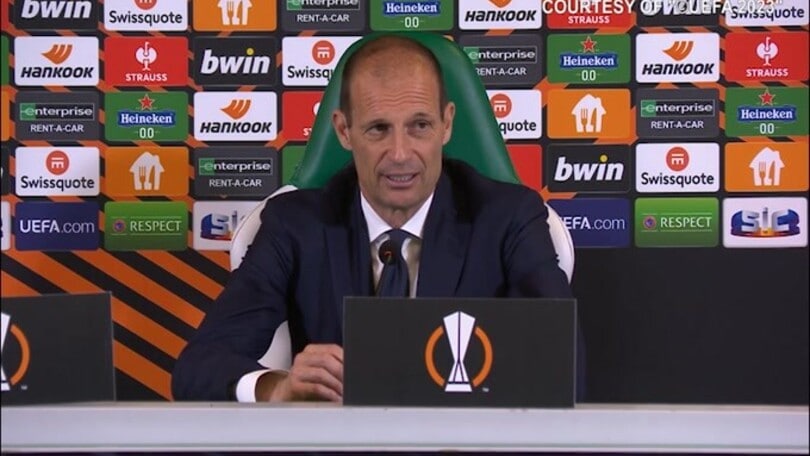 Allegri: "Raggiunto un buon risultato, ma non ci accontentiamo"