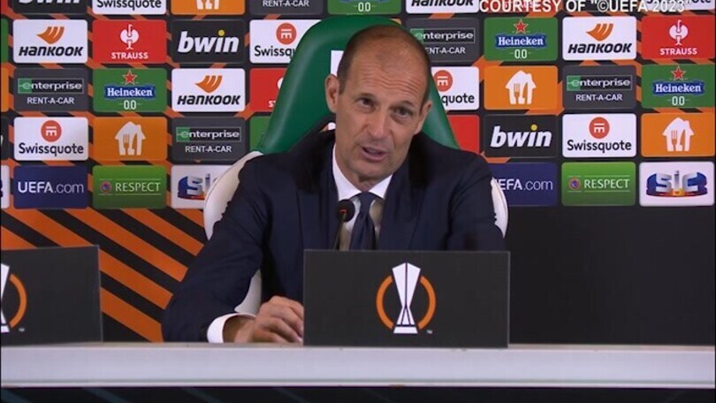 Allegri: "Contento per Mou, mi mette sempre in difficoltà..."
