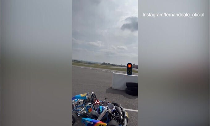 Formula 1, per Alonso pomeriggio sui go-kart