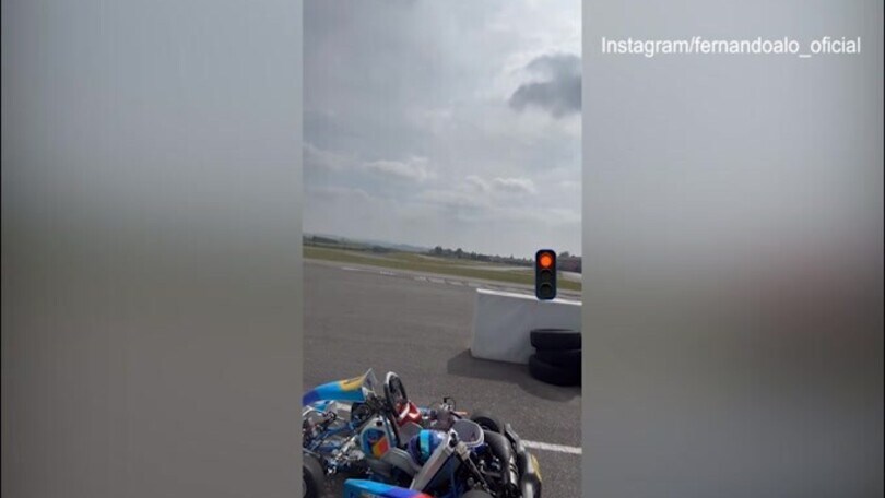 Formula 1, per Alonso pomeriggio sui go-kart