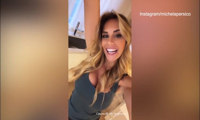 Michela Persico versione chef: ecco che cosa ha cucinato