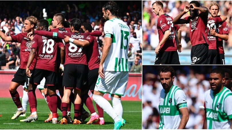 Salernitana, tris al Sassuolo: Pirola, Dia e Coulibaly stendono Dionisi