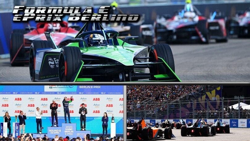 Formula E, a Berlino Cassidy vince gara2, Dennis e Vergne sul podio