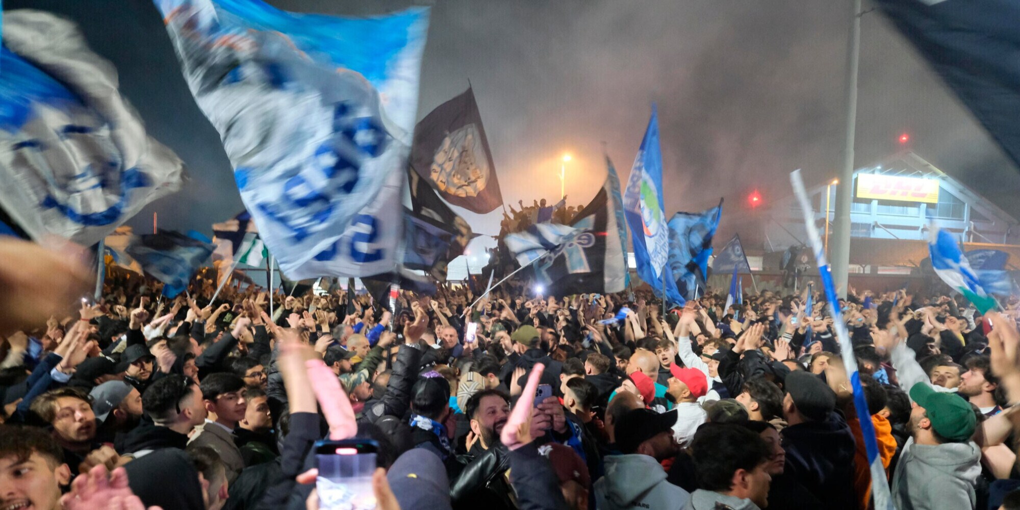 Napoli, lavori in corso per la festa scudetto: due ipotesi