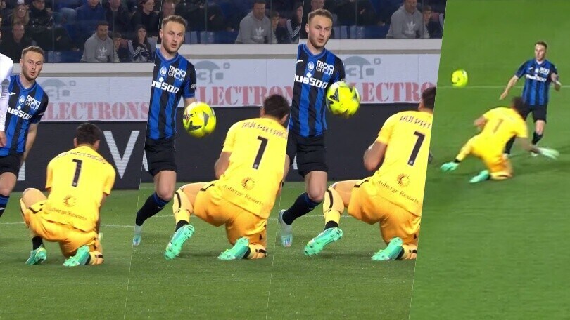 Atalanta-Roma, papera Rui Patricio: Koopmeiners ringrazia e segna