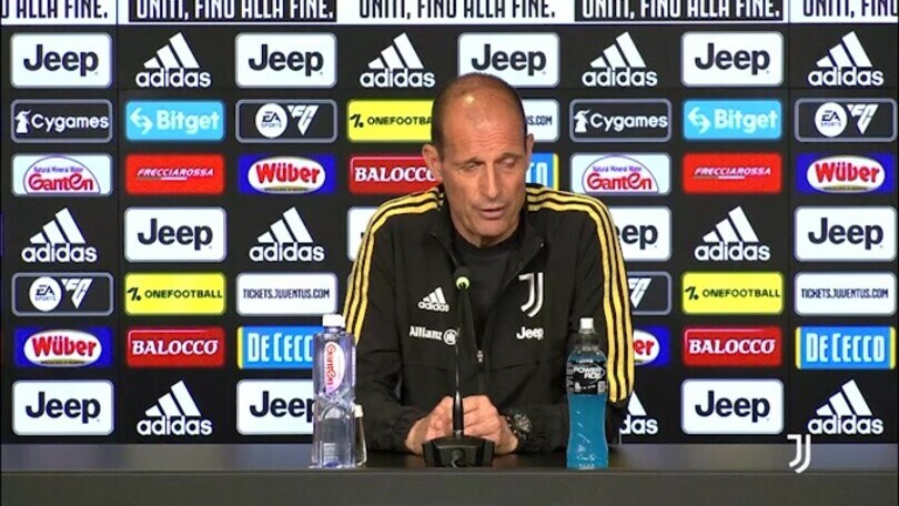 Allegri: "Difficilmente avrò Vlahovic a disposizione"